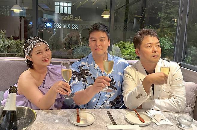 ▲ 팜유즈. 출처| 박나래 SNS