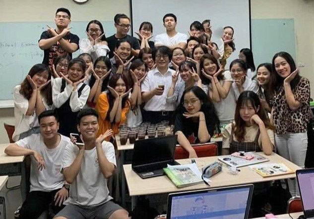 여현덕 교수와 제자들