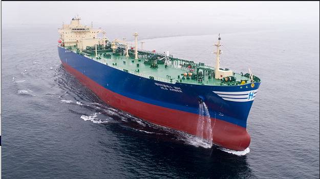 운항 중인 현대LNG해운의 초대형 가스운반선(VLGC). 부산일보DB