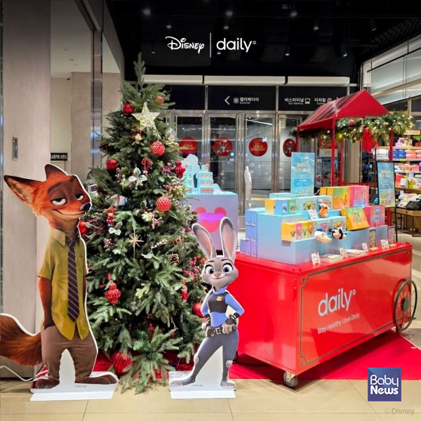 신세계백화점 대구점 주토피아 테마의 '데일리 디즈니 팝업스토어'. ⓒ데일리