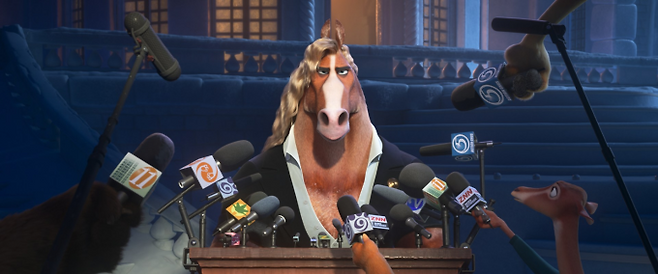 ‘말’ 잘하는 스타 시장님, ‘윈드댄서 시장’ (제공: Walt Disney Animation Studios)