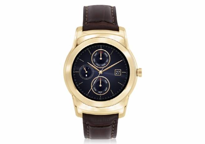 LG전자가 2015년 공개한 'LG 워치 어베인 럭스'. 사진=LG전자