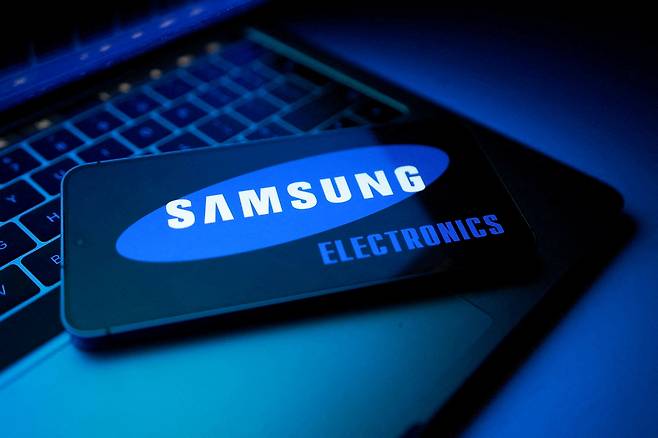 The Samsung Electronics logo [REUTERS/YONHAP]