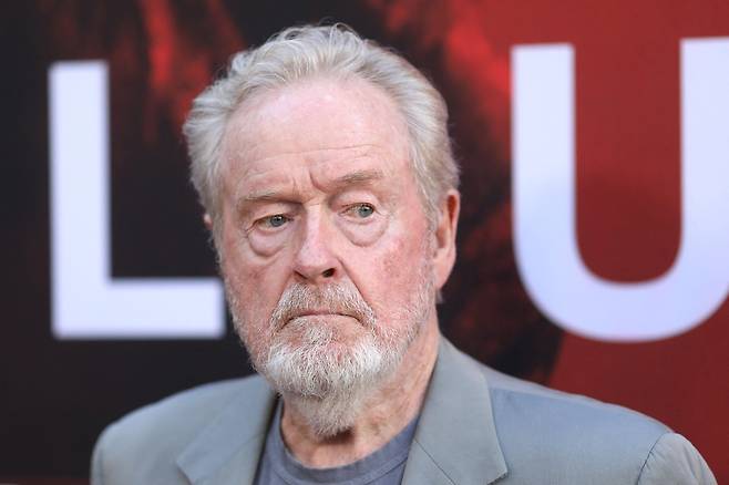 Ridley Scott walks the red carpet for the ″Alien: Romulus″ Premiere at TCL Chinese Theatre in Los Angeles, California, U.S. August 12, 2024. [REUTERS/YONHAP]