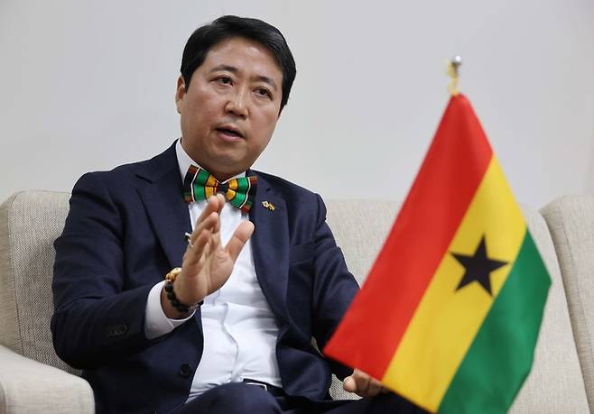 최고조 주한가나대사 <한주형 기자>