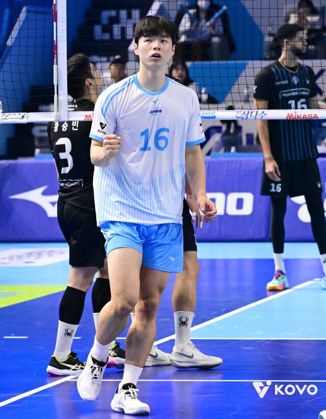 대한항공 아웃사이드 히터 정한용./KOVO