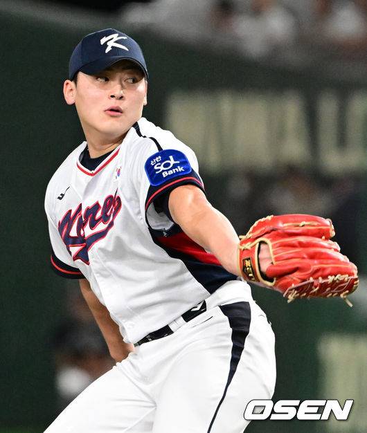 [OSEN=조은정 기자] 한국 야구 대표팀 조병현. 2025.11.16 /cej@osen.co.kr