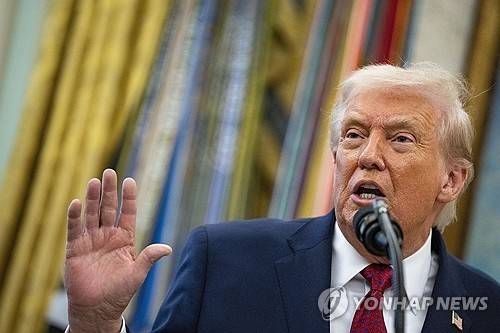 트럼프 대통령 [EAP=연합뉴스 자료사진]