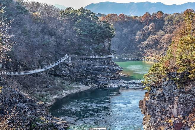 철원 한탄강주상절리길 잔도[사진/임헌정 기자]