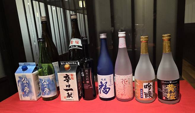 일본 교토의 키자쿠라 양조장에서 만든 니혼슈. /사진=이은지 기자