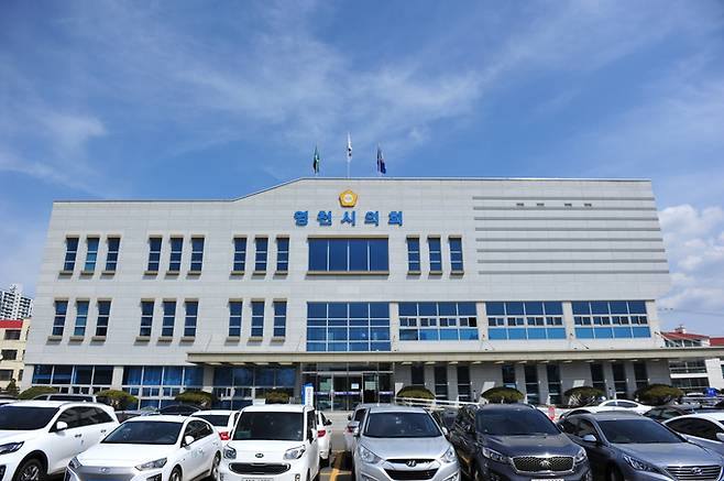 ▲ 영천시의회 전경
