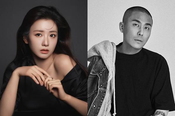 에이핑크 윤보미, 작곡가 라도 ⓒ윤보미 SNS 캡처,&nbsp;하이업엔터테인먼트 SNS 캡처