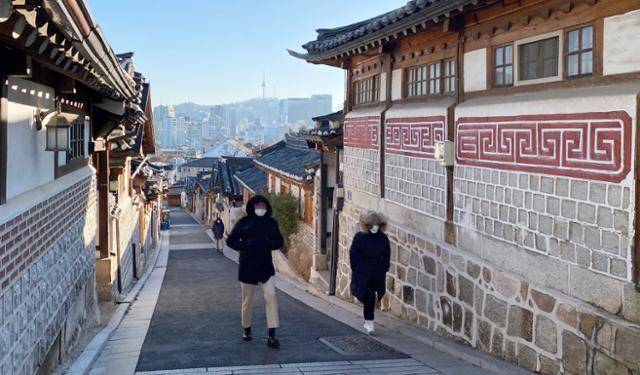 서울 북촌 거리. 한국일보 자료사진