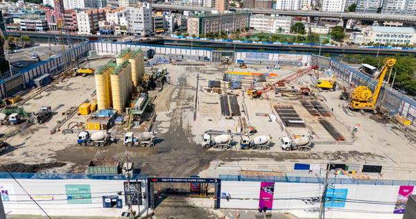 기사와 무관한 부산 한 재개발 현장 모습. 국제신문 DB