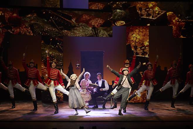 A scene from the ongoing musical "Christmas Carol" at the Sejong Center for the Performing Arts in Jongno District, central Seoul [SEJONG CENTER FOR THE PERFORMING ARTS]