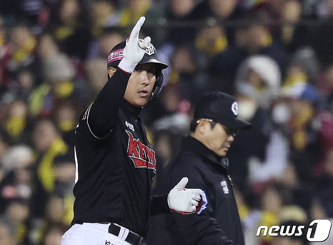 KT 황재균. /뉴스1 DB ⓒ News1 이재명 기자