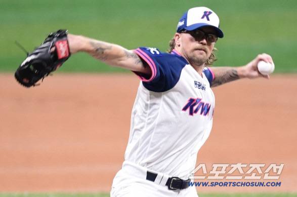 키움 히어로즈 시절 라크란 웰스.  고척=송정헌 기자songs@sportschosun.com/2025.07.05/