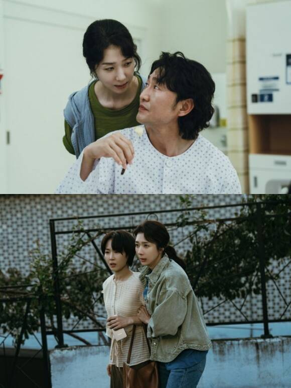 배우 김지현이 진선규와의 특별한 인연을 전하며 함께 매체 연기로 호흡을 맞출 수 있어 편했다고 밝혔다. /지니TV