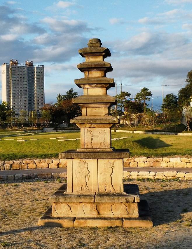 경상북도 예천 개심사지 오층석탑. 예천군 제공