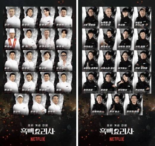 /사진=넷플릭스 오리지널 '흑백요리사:요리계급전쟁2'