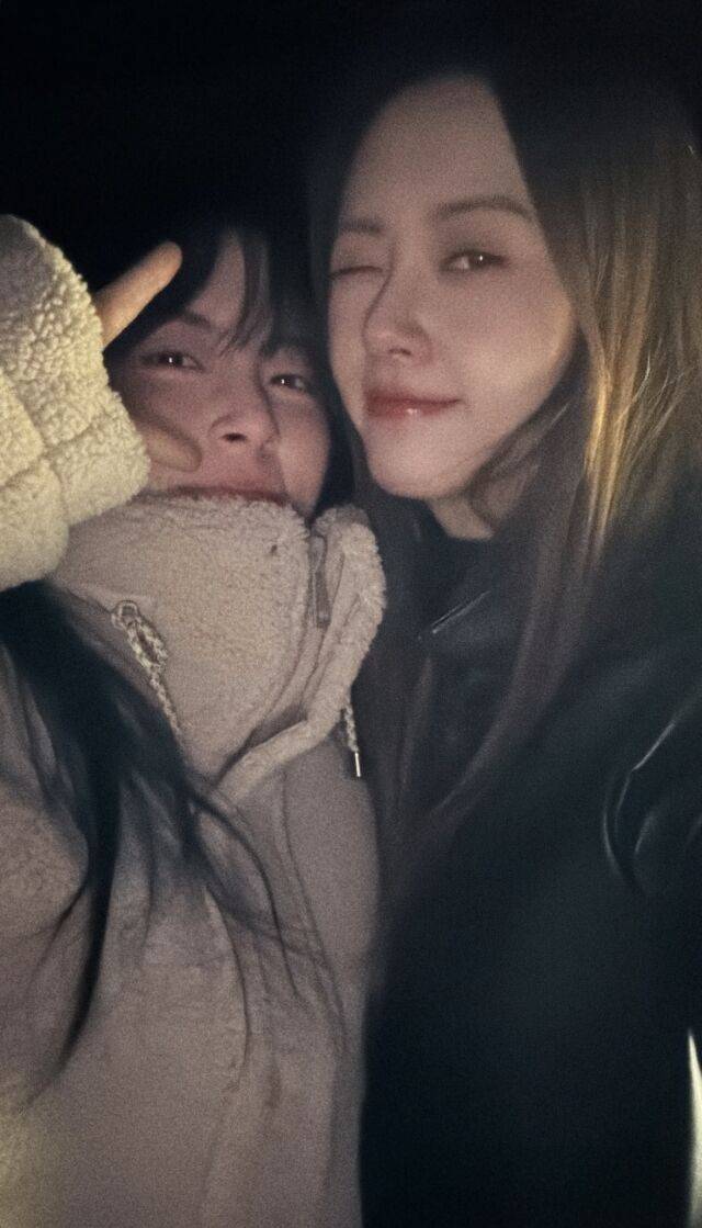 배우 민도희(왼쪽)와 고아라의 투샷 / 고아라 인스타그램