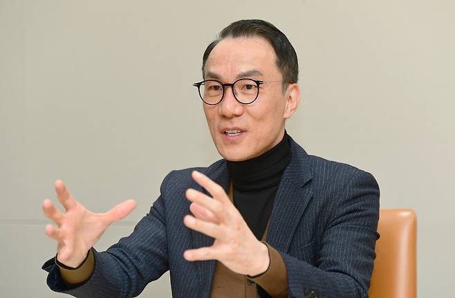 백한수 한국맥도날드 개발팀 이사가 지난 16일 서울 종로구 본사에서 헤럴드경제와 인터뷰를 하고 있다. [한국맥도날드 제공]