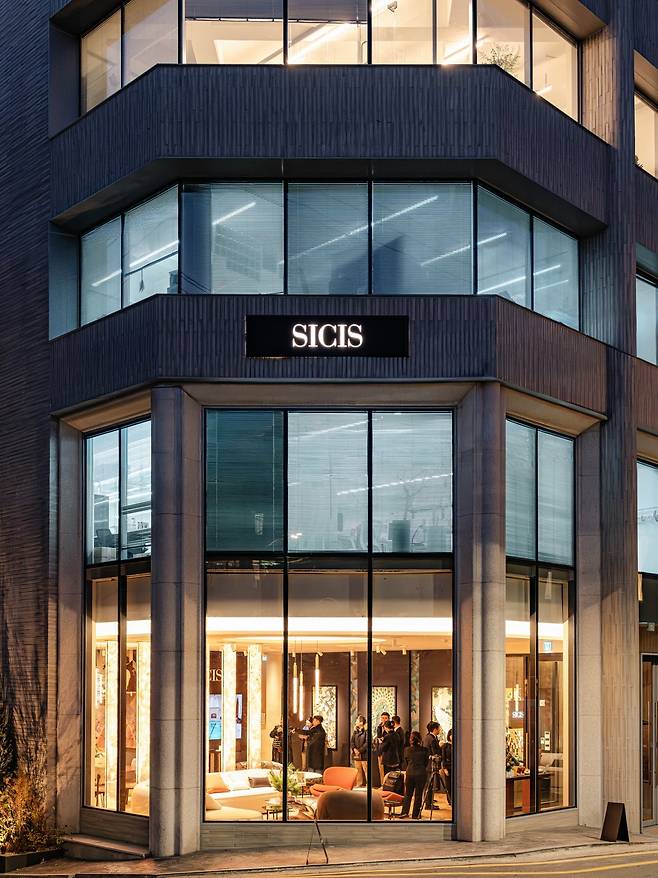 서울 강남구 도산대로에 위치한 시치스(SICIS) 쇼룸 [시치스 제공]