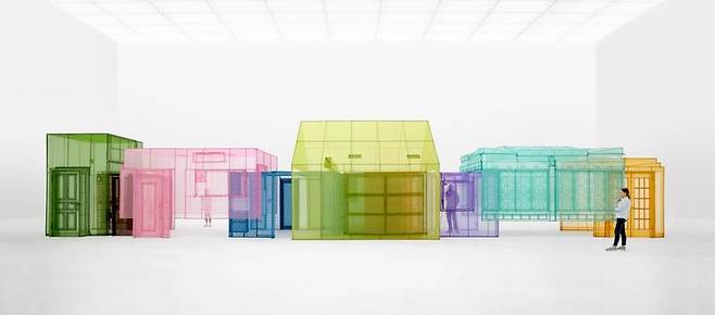 서도호, Nest_s, 2024, 410.1x375.4x2148.7cm, courtesy by dohosuh studio *재판매 및 DB 금지