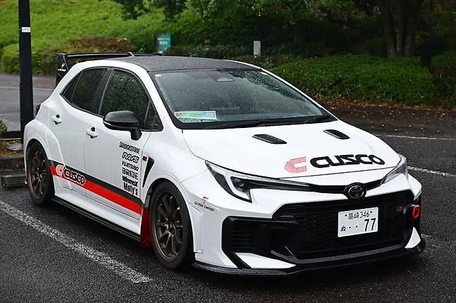 토요타 GR 코롤라 DAT(쿠스코&그로우 디자인 튠). 사진: 김학수 기자