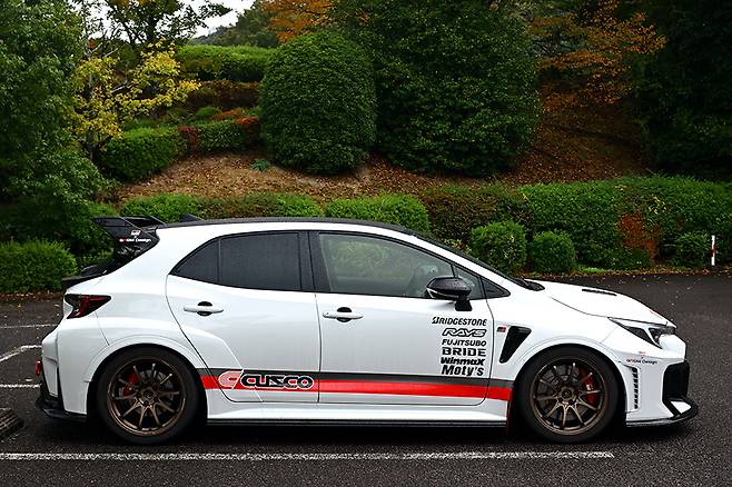 토요타 GR 코롤라 DAT(쿠스코&그로우 디자인 튠). 사진: 김학수 기자