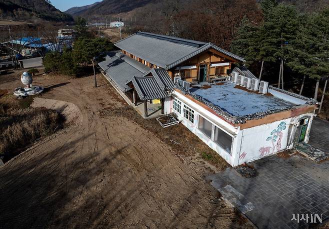 운영을 중단한 청송 장난끼 공화국의 전경. ⓒ시사IN 조남진