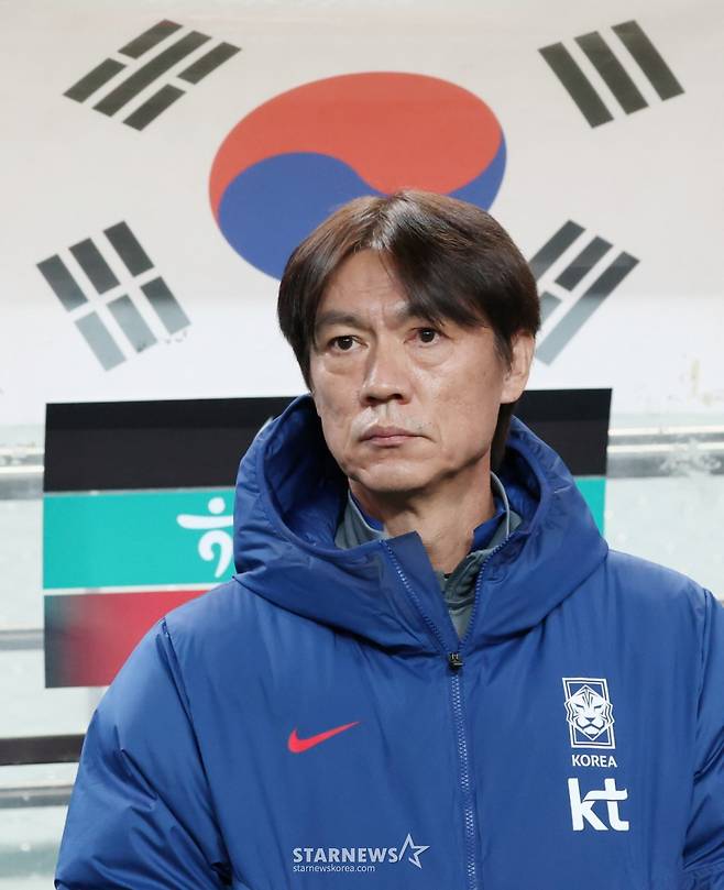 홍명보 축구대표팀 감독. /사진=대한축구협회 제공