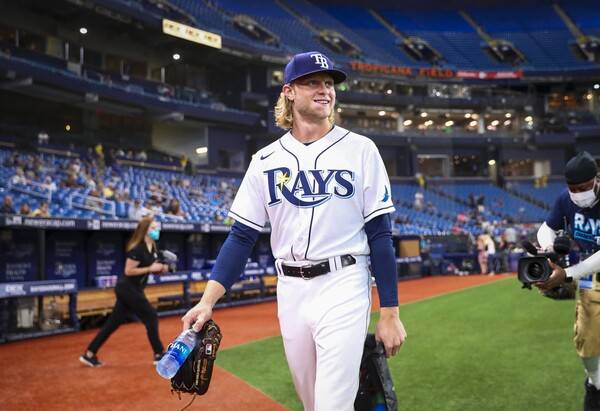 셰인 바즈(사진=탬파베이 레이스 공식 SNS)