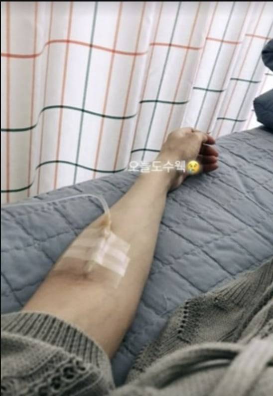 연예인 A씨가 자신의 소셜미디어에 올린 사진. /인스타그램