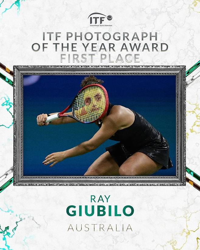 [서울=뉴시스] 테니스 자스민 파올리니. (사진=ITF SNS 캡처) *재판매 및 DB 금지