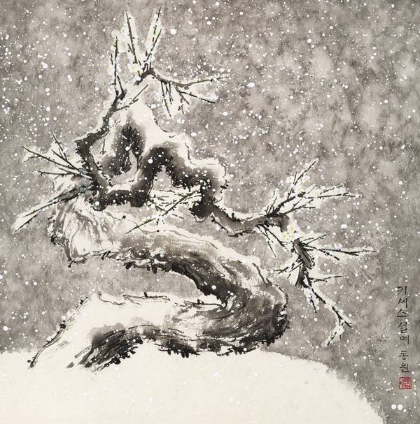 이동원 화가 작품 '키세스설매'. /깨어있는시민문화체험전시관