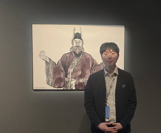 '한성, 475 - 두 왕의 승부수'를 기획한 김명훈 국립공주박물관 학예연구사. 이성현 기자