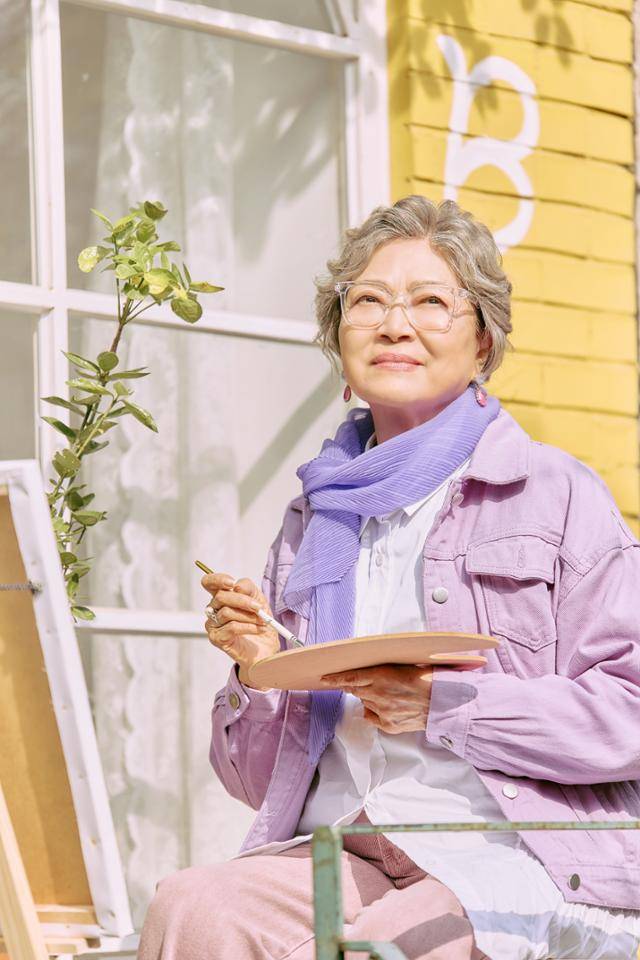 김용림과 '노인의 꿈' 관련 인터뷰를 진행했다. 수컴퍼니 제공