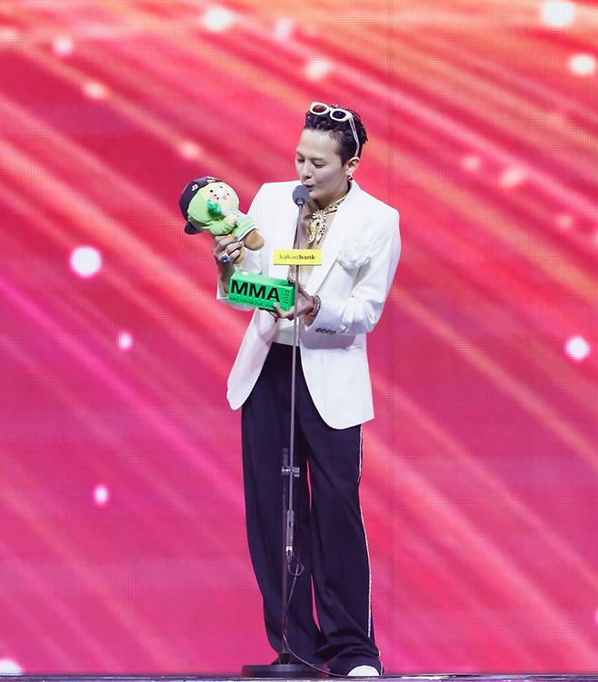 지드래곤. (사진=멜론뮤직어워드 제공)