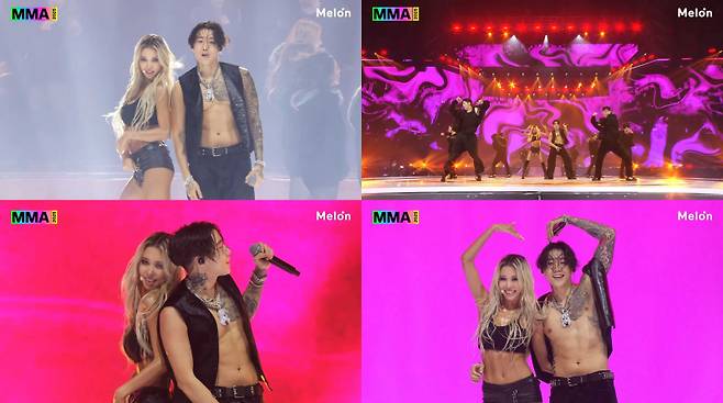 다영. (사진=MMA 2025 캡처)