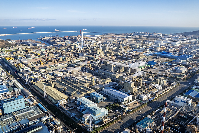 고려아연 울산 온산제련소 전경. 고려아연 제공