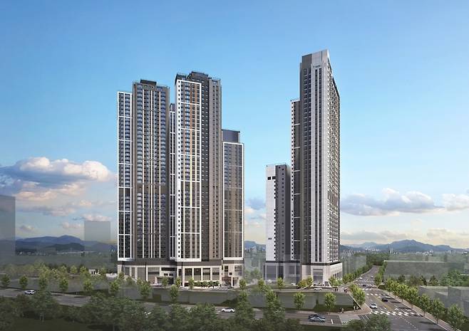 힐스테이트 선암호수공원 조감도