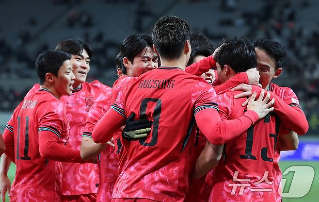 한국 축구대표팀. 2025.11.18/뉴스1 ⓒ News1 박지혜 기자
