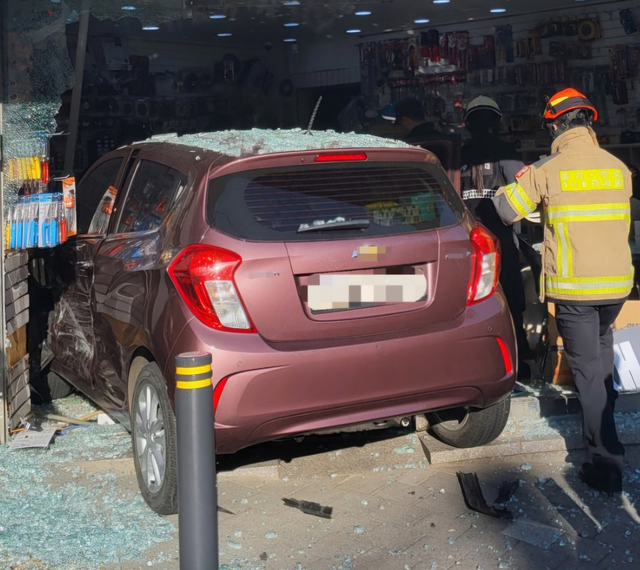 사고 현장. 부천소방서 제공