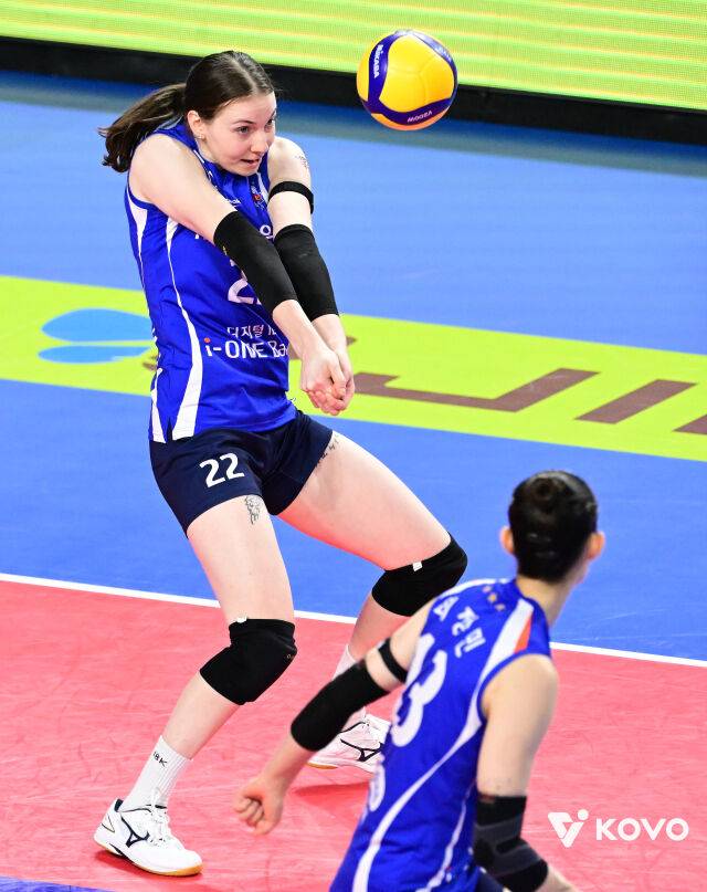 킨켈라의 리시브./KOVO