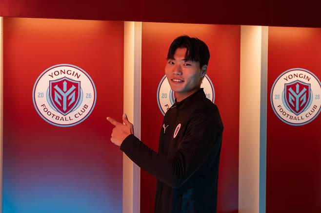 K3·K4에서 실전 경험을 쌓고 용인으로 이적한 이진섭. /사진=용인FC 제공