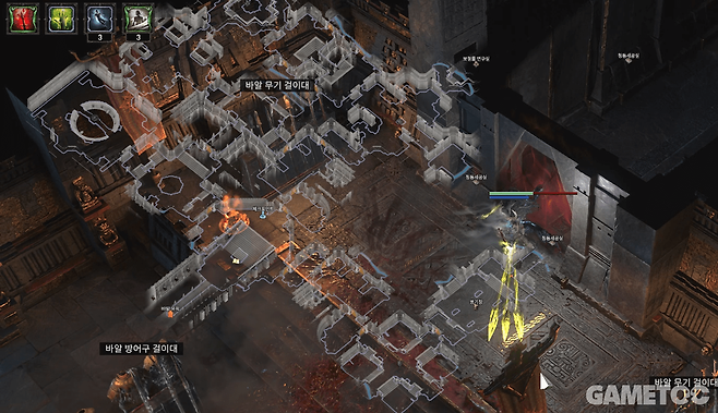 보상이 어지간히 좋지 않은 이상 이 넓은 맵을 유저들이 할리 없다 (사진=최은상 기자)