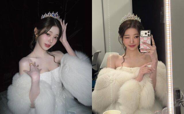 그룹 아이브 멤버 장원영이 인형 미모를 자랑했다. / 장원영 인스타그램