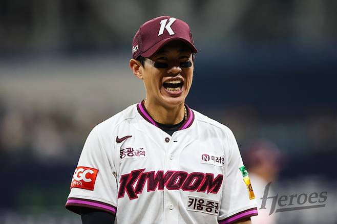 ▲ 키움 히어로즈 내야수 송성문이 미국 메이저리그 샌디에이고 파드리스와 계약을 마쳤다. ⓒ 키움 히어로즈