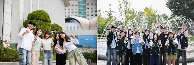 입학하는 순간부터 취업까지 학생 개개인의 성공적인 사회 진출을 최우선 가치로 삼고 지원하는 건양대가 2026학년도 정시모집을 통해 메디컬캠퍼스(왼쪽)과 글로컬캠퍼스에서 신입생을 모집한다. /건양대 제공